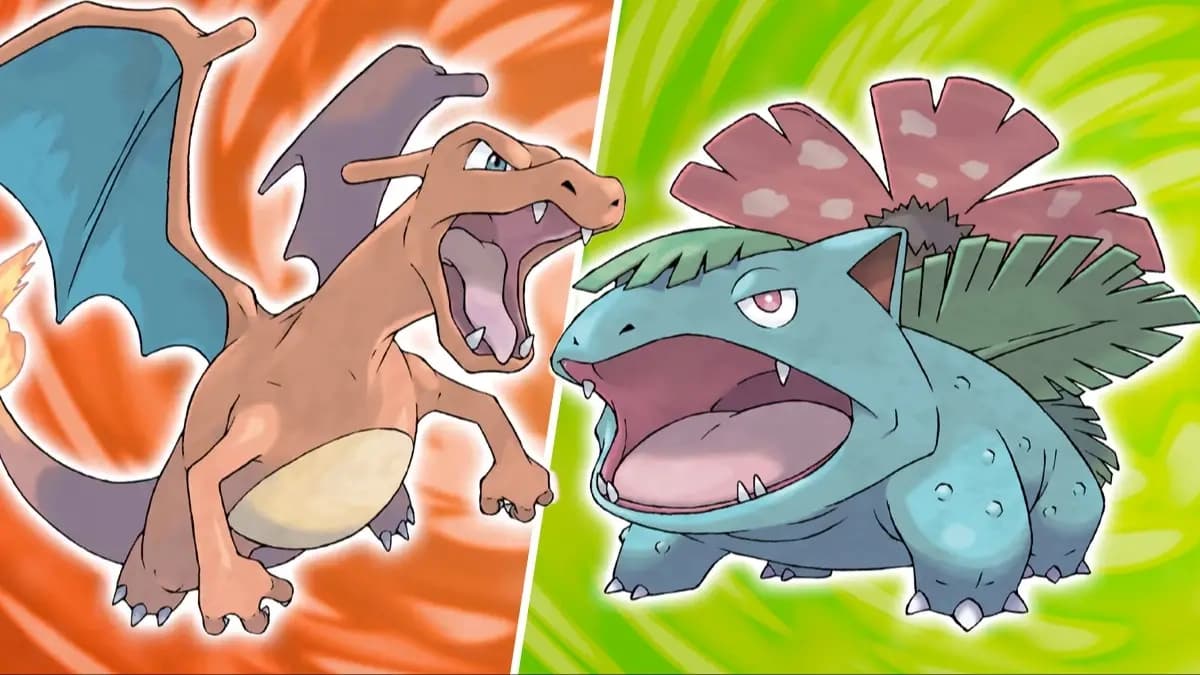 Pokémon Fire Red and Leaf Green key art